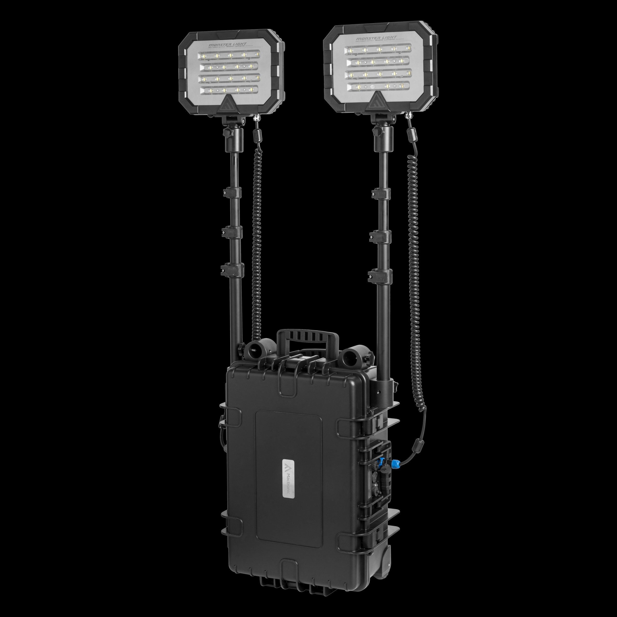 MONSTER LIGHT TWIN advanced area lighting system, 36000 lm