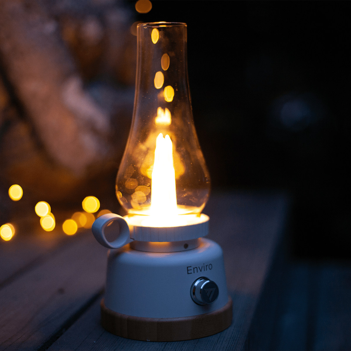 Stilvolle dekorative Lampe mit Flammeneffekt - ENVIRO - Image 5