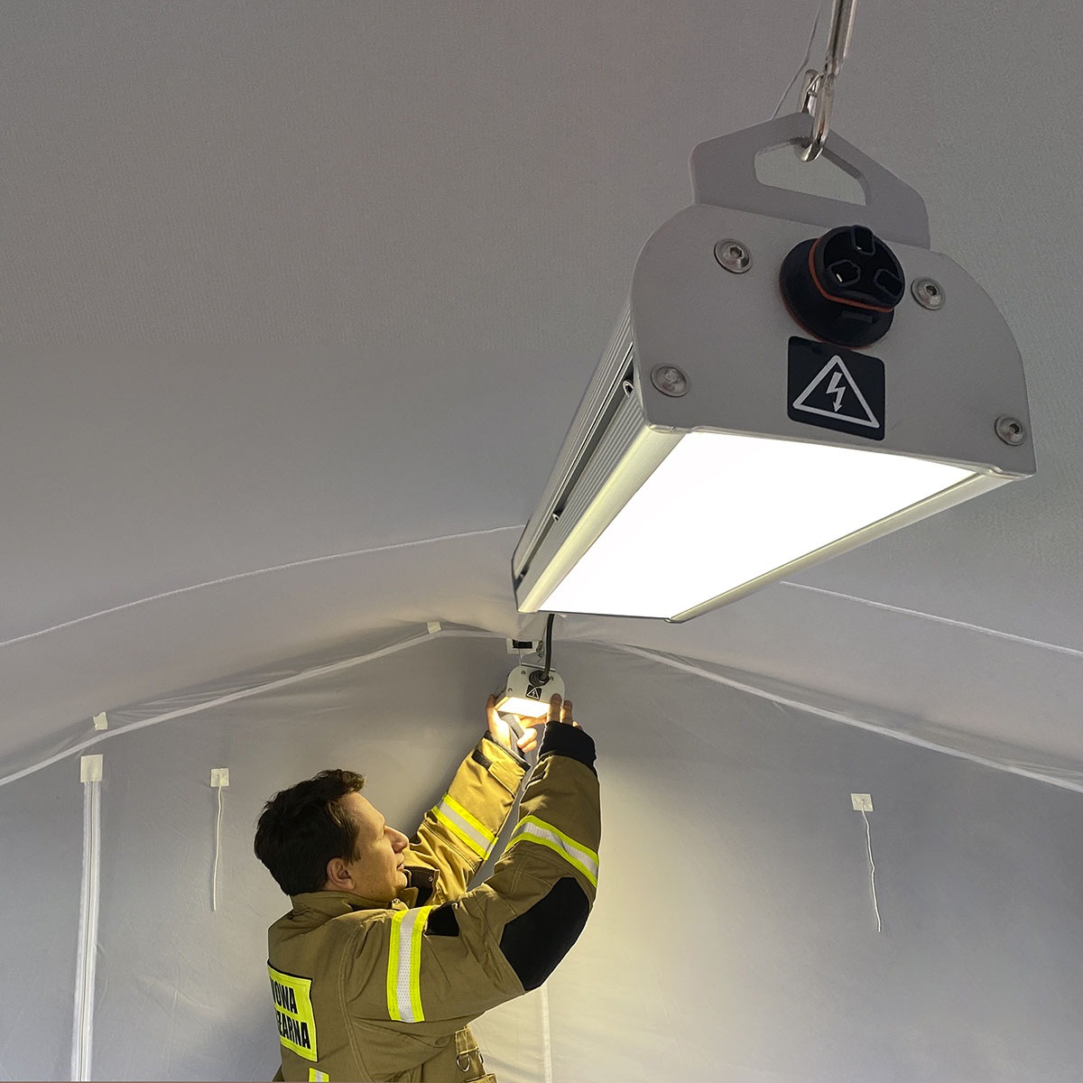 GALAXY 3.0 tent lamp with power cord, 4500 lm - Image 5