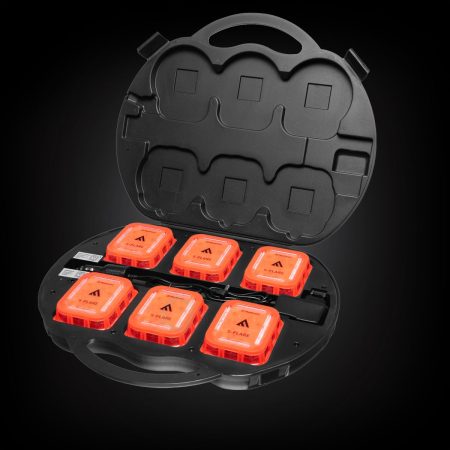 S-Flare signaling discs with synchronization function, 24 lm