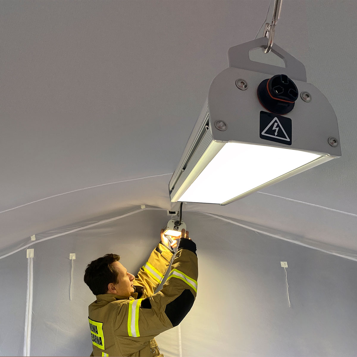 GALAXY 3.1 lampa namiotowa z dodatkowym włącznikiem, 4500 lm - Image 11