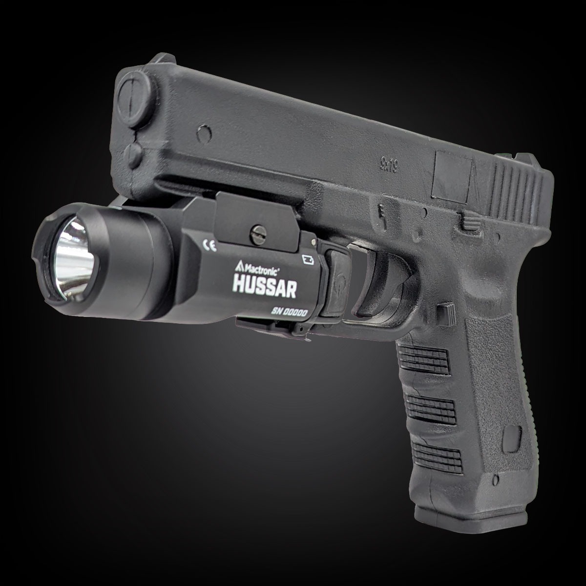 HUSSAR zaawansowana latarka do broni krótkiej, 1000 lm - Image 2