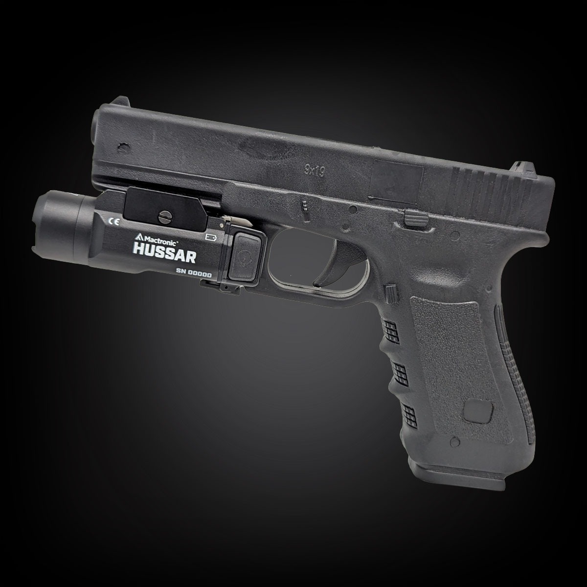 HUSSAR zaawansowana latarka do broni krótkiej, 1000 lm - Image 3