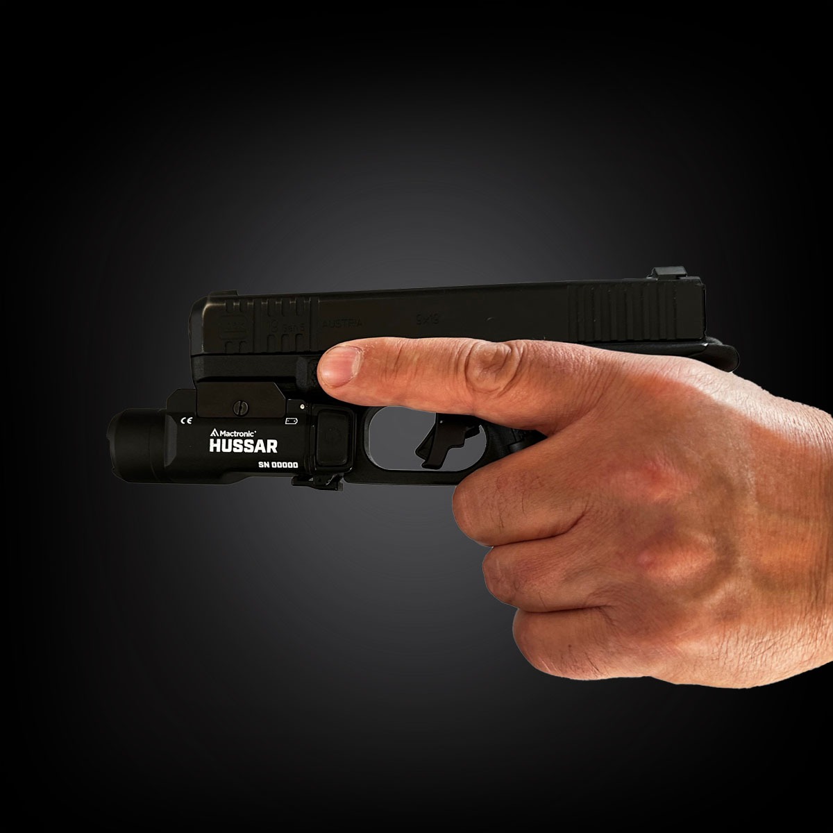 HUSSAR zaawansowana latarka do broni krótkiej, 1000 lm - Image 9