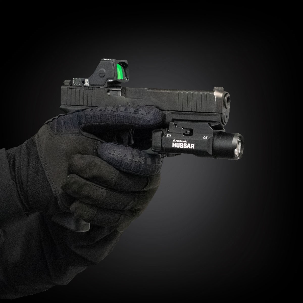 HUSSAR zaawansowana latarka do broni krótkiej, 1000 lm - Image 11