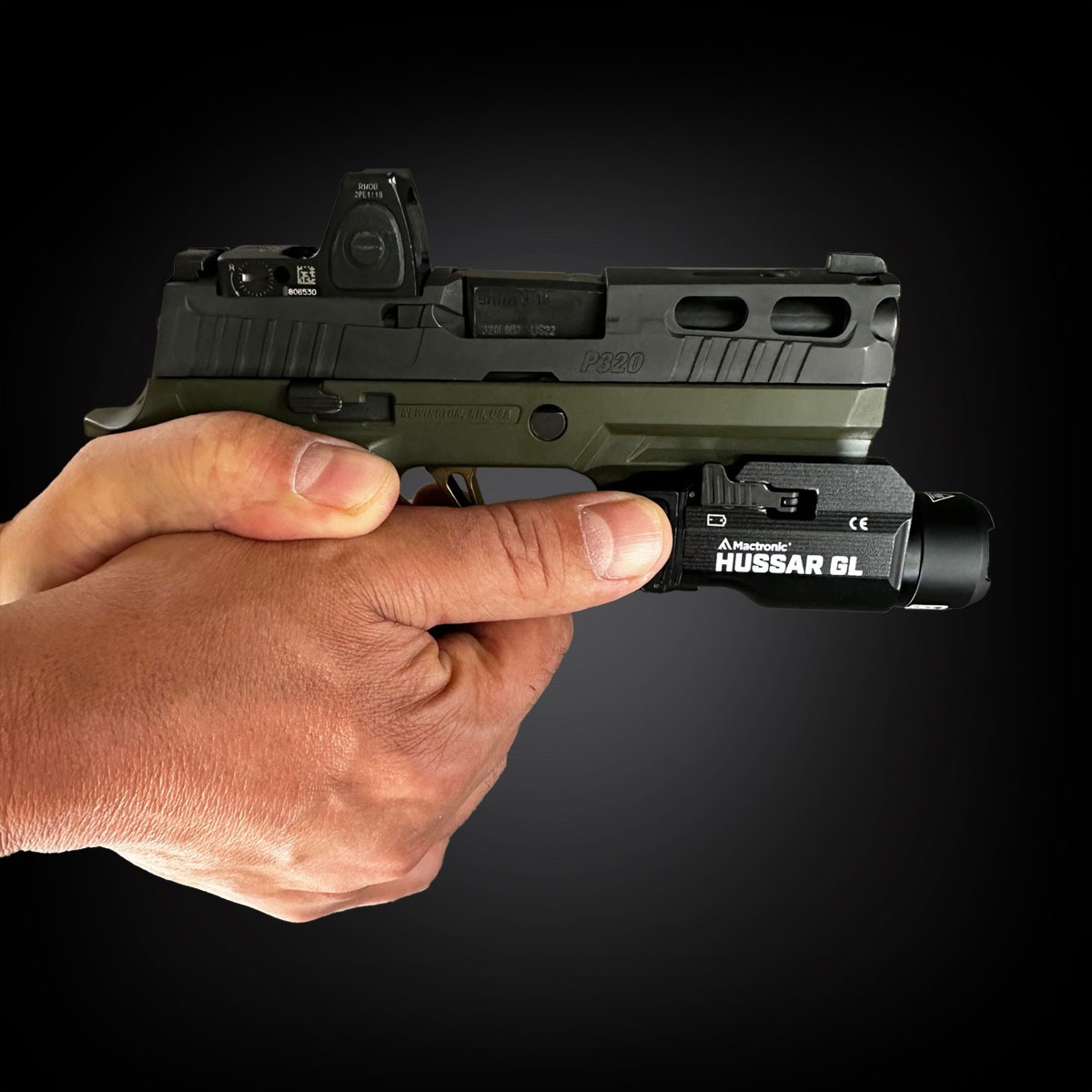 HUSSAR GL advanced tactical handgun light - Image 12