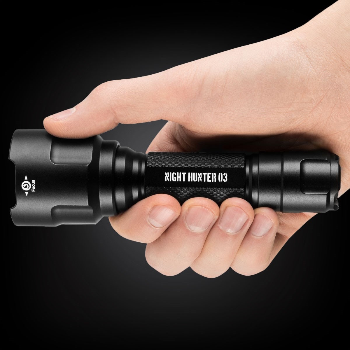 NIGHT HUNTER 03 latarka taktyczna, 1150 lm - Image 7