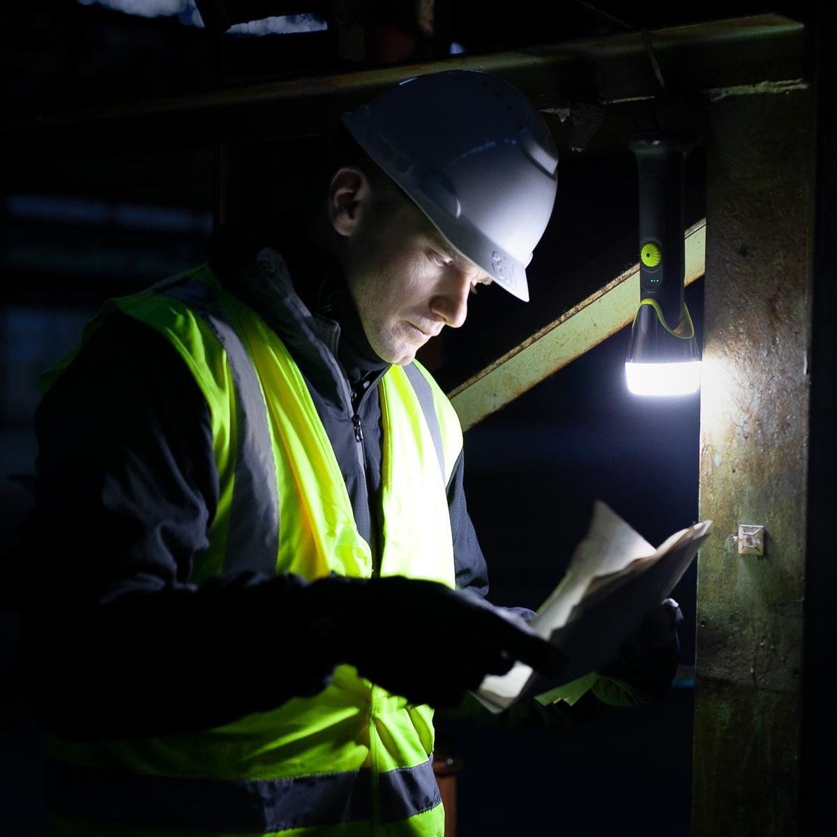 Wiederaufladbare Werkstattlampe mit Powerbank-Funktion, 1000 lm, RoundBEAM - Image 11