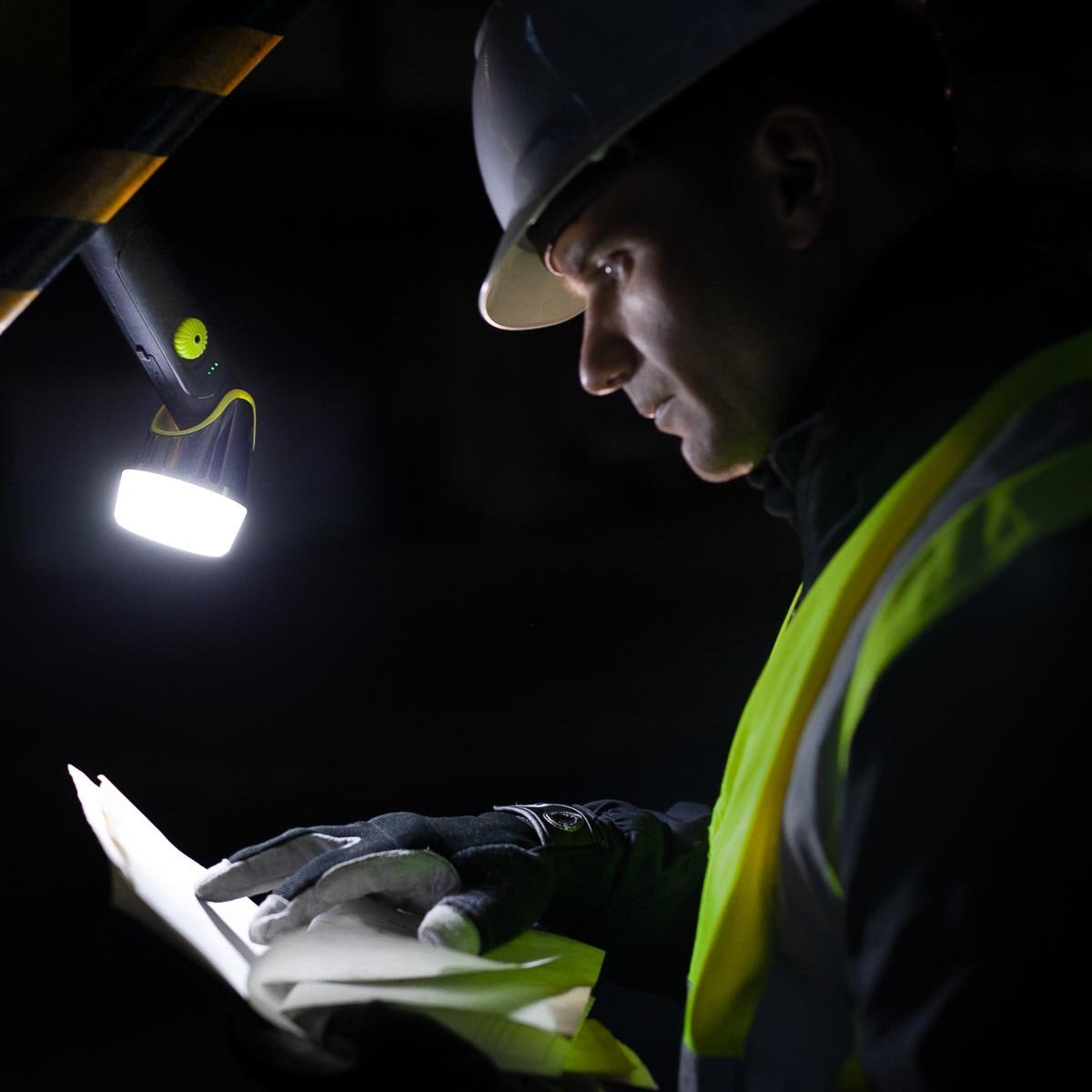 Wiederaufladbare Werkstattlampe mit Powerbank-Funktion, 1000 lm, RoundBEAM - Image 12