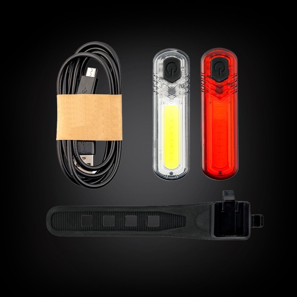 DUO SLIM bike light set, 60/18 lm - Image 16